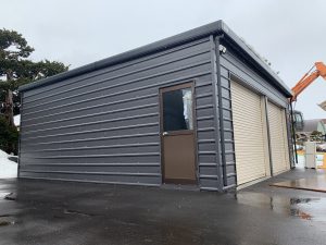 両袖壁付で内部広々！